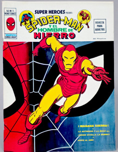 CÓMIC DE KIOSCO SUPER HEROES 5 MAÑANA GUERRA SPIDERMAN...