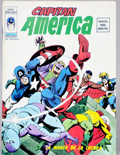 CÓMIC EXCELENTE CAPITÁN AMÉRICA 5 LA MARCA DE LA LOCURA...