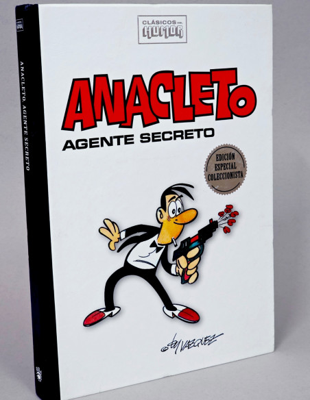 CÓMIC EXCELENTE ANACLETO CLÁSICOS DEL HUMOR RBA EDICIÓN ESPECIAL COLECCIONISTA EDICIONES B