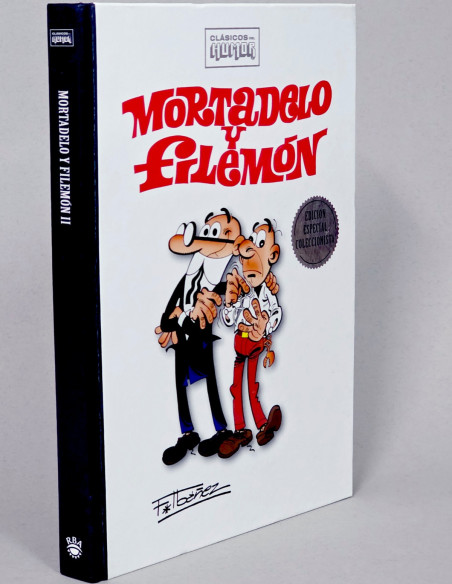 CÓMIC EXCELENTE MORTADELO Y FILEMÓN II 2 CLÁSICOS HUMOR RBA ESPECIAL COLECCIONISTA EDICIONES B
