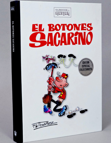 CÓMIC DE KIOSCO EL BOTÓNES SACARINO CLÁSICOS DEL HUMOR RBA ESPECIAL COLECCIONISTA EDICIONES B