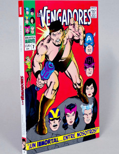 CÓMIC EXCELENTE LOS VENGADORES 7 UN INMORTAL BIBLIOTECA...