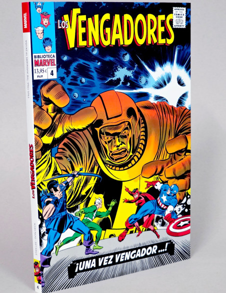 CÓMIC DE KIOSCO LOS VENGADORES 4 UNA VEZ VENGADOR BIBLIOTECA MARVEL PANINI