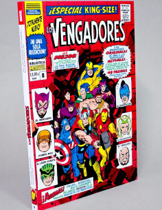 CÓMIC DE KIOSCO LOS VENGADORES 8 ESPECIAL KING SIZE...