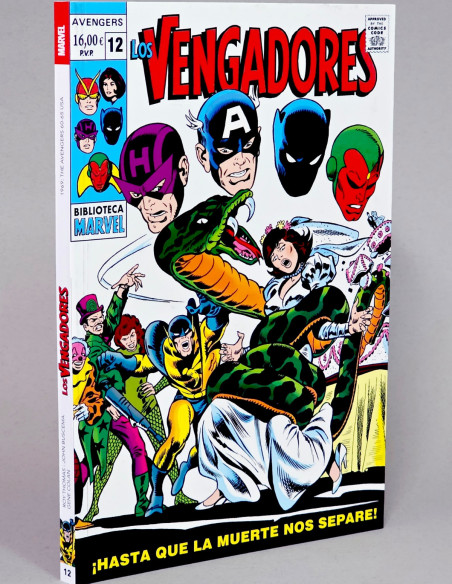 CÓMIC DE KIOSCO LOS VENGADORES 12 HASTA QUE LA MUERTE BIBLIOTECA MARVEL PANINI