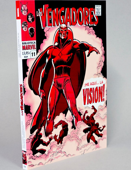 CÓMIC DE KIOSCO LOS VENGADORES 11 LA VISIÓN BIBLIOTECA MARVEL PANINI