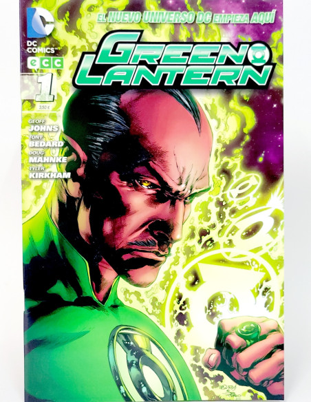 CÓMIC DE KIOSCO GREEN LANTERN 1 EL NUEVO UNIVERSO DC ECC GRAPA