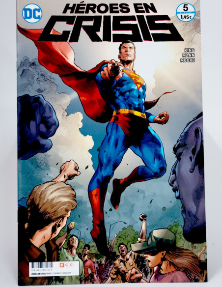 CÓMIC DE KIOSCO HÉROES EN CRISIS 5 DC ECC GRAPA