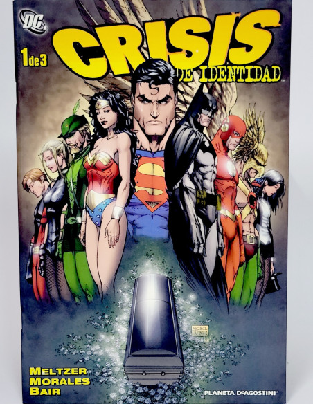 CÓMIC DE KIOSCO CRISIS DE IDENTIDAD 1 DC PLANETA DEAGOSTINI GRAPA
