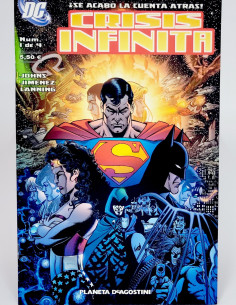 CÓMIC DE KIOSCO CRISIS INFINITA 1 DC VOL.2 PLANETA...