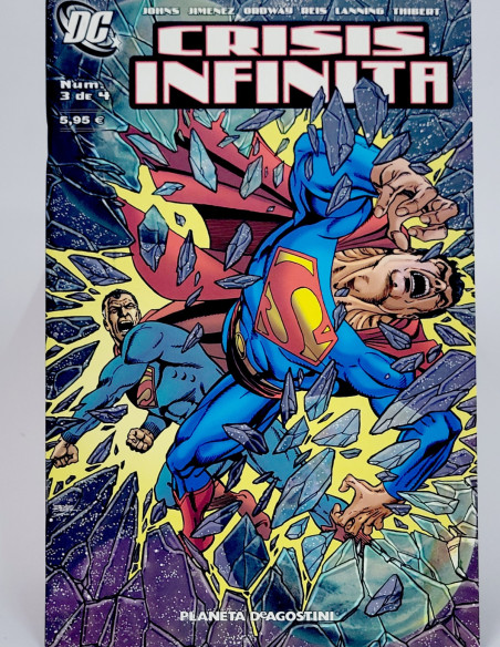 CÓMIC DE KIOSCO CRISIS INFINITA 3 DC VOL.2 PLANETA DEAGOSTINI VOLUMEN GRAPA