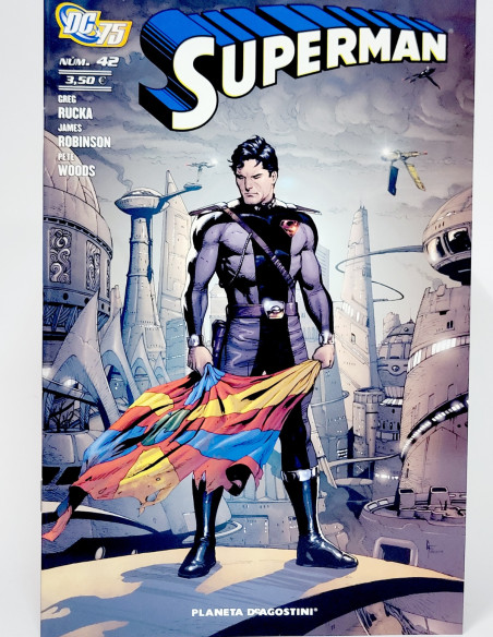 CÓMIC DE KIOSCO SUPERMAN 42 DC VOL.2 PLANETA DEAGOSTINI NOVIEMBRE 2010 VOLUMEN GRAPA