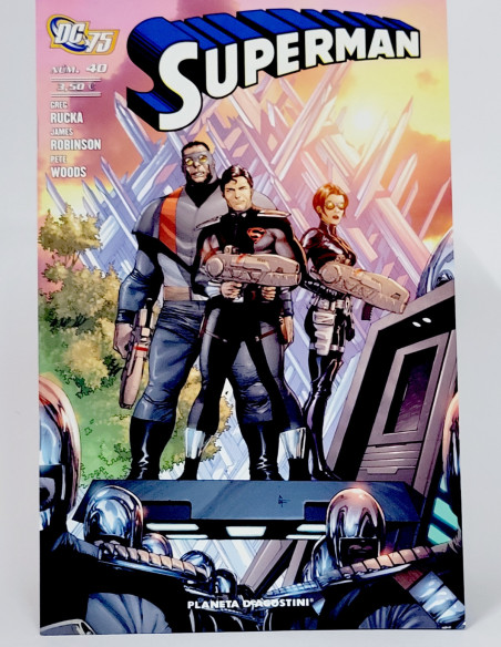 CÓMIC DE KIOSCO SUPERMAN 40 DC VOL.2 PLANETA DEAGOSTINI SEPTIEMBRE 2010 VOLUMEN GRAPA
