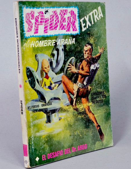 CÓMIC SPIDER 10 EL DESAFÍO DEL DR ARGO EDICIONES VERTICE TACO FLEETWAY BUEN ESTADO