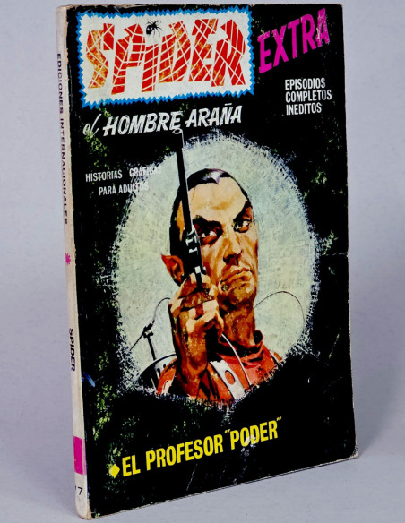 CÓMIC SPIDER 4 CONTRA EL GENIO DEL CRIMEN EDICIONES VERTICE TACO FLEETWAY NORMAL/BUEN ESTADO