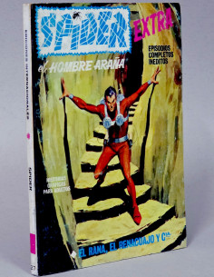 CÓMIC SPIDER 27 LA RANA EL RENACUAJO EDICIONES VERTICE...