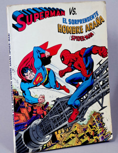 CÓMIC SUPERMAN VS EL SORPRENDENTE HOMBRE ARAÑA SPIDER-MAN...