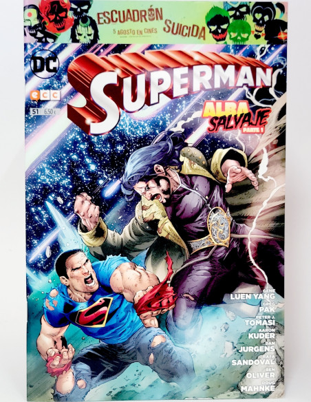 CÓMIC DE KIOSCO SUPERMAN 51 ALBA SALVAJE DC ECC GRAPA