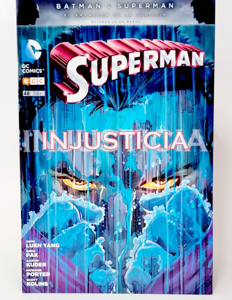 CÓMIC DE KIOSCO SUPERMAN 48 BATMAN EL AMANECER DE LA JUSTICIA DC ECC GRAPA