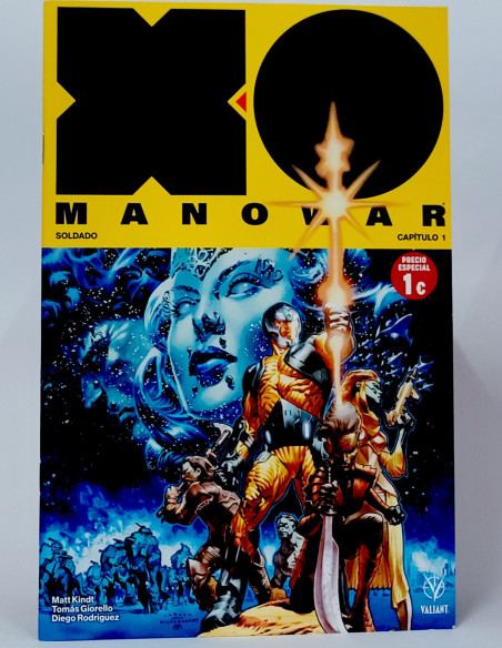 CÓMIC DE KIOSCO X-O MANOWAR 1 VOL.2 VALIANT MEDUSA CÓMICS VOLUMEN GRAPA