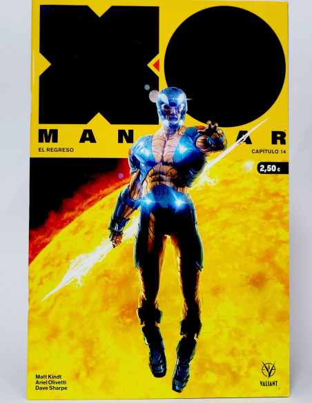 CÓMIC DE KIOSCO X-O MANOWAR 14 VOL.2 VALIANT MEDUSA CÓMICS VOLUMEN GRAPA