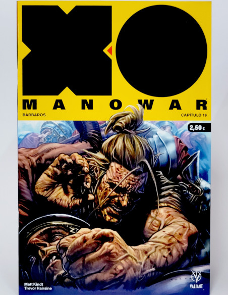 CÓMIC DE KIOSCO X-O MANOWAR 16 VOL.2 VALIANT MEDUSA CÓMICS VOLUMEN GRAPA