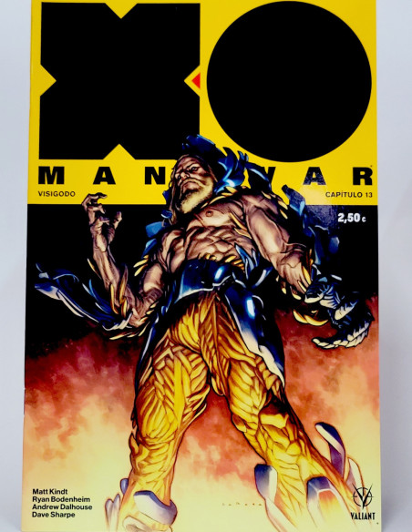 CÓMIC DE KIOSCO X-O MANOWAR 13 VOL.2 VALIANT MEDUSA CÓMICS VOLUMEN GRAPA