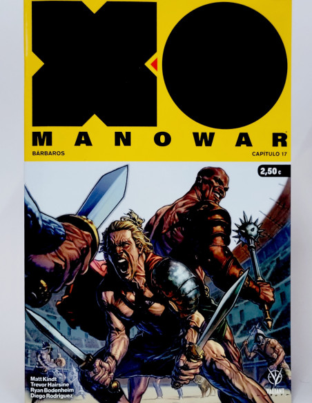 CÓMIC DE KIOSCO X-O MANOWAR 17 VOL.2 VALIANT MEDUSA CÓMICS VOLUMEN GRAPA