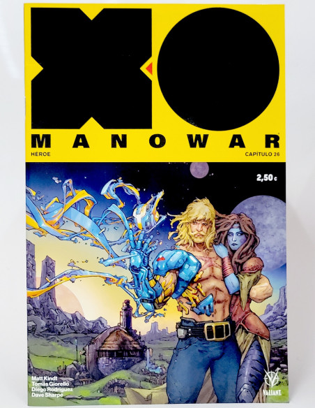 CÓMIC DE KIOSCO X-O MANOWAR 26 VOL.2 VALIANT MEDUSA CÓMICS VOLUMEN GRAPA