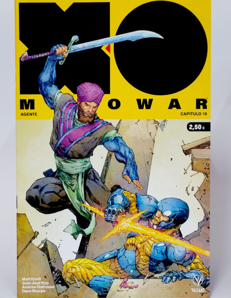 CÓMIC DE KIOSCO X-O MANOWAR 19 VOL.2 VALIANT MEDUSA CÓMICS VOLUMEN GRAPA