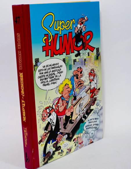 CÓMIC EXCELENTE SUPER HUMOR MORTADELO Y FILEMÓN 47 PRIMERA EDICIÓN EDICIONES B ANIVERSARIO TAPA DURA