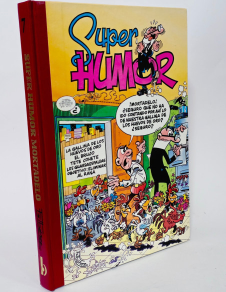 CÓMIC EXCELENTE SUPER HUMOR MORTADELO 7 TERCERA EDICIÓN EDICIONES B TAPA DURA