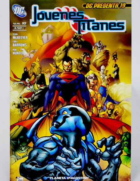 CÓMIC DE KIOSCO JOVENES TITANES 10 DC PLANETA DEAGOSTINI GRAPA