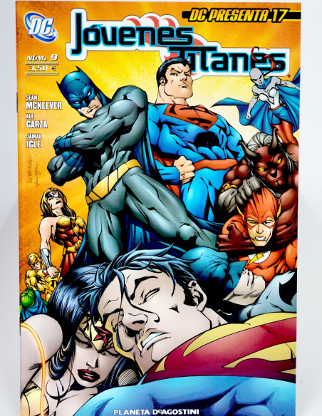 CÓMIC DE KIOSCO JOVENES TITANES 9 DC PLANETA DEAGOSTINI GRAPA