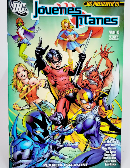 CÓMIC DE KIOSCO JOVENES TITANES 8 DC PLANETA DEAGOSTINI GRAPA