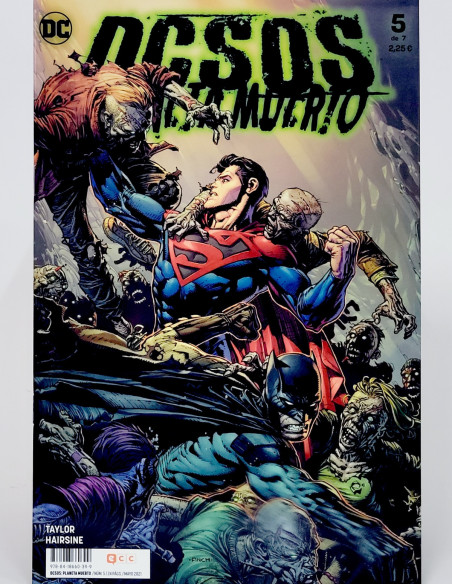 CÓMIC DE KIOSCO DC SOS PLANETA MUERTO 5 DC ECC GRAPA