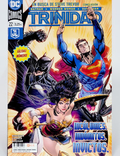 CÓMIC DE KIOSCO TRINIDAD BATMAN WONDER WOMAN SUPERMAN 22...
