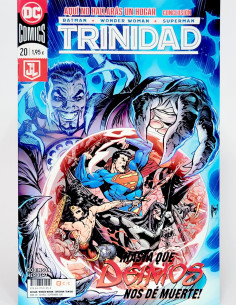 CÓMIC DE KIOSCO TRINIDAD BATMAN WONDER WOMAN SUPERMAN 20...