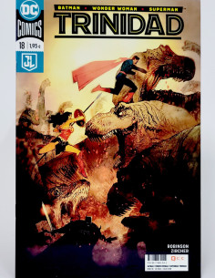 CÓMIC DE KIOSCO TRINIDAD BATMAN WONDER WOMAN SUPERMAN 18...