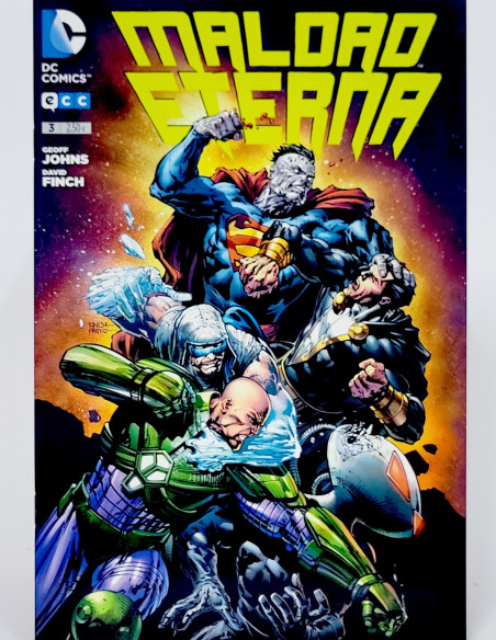 CÓMIC DE KIOSCO MALDAD ETERNA 3 DC ECC GRAPA