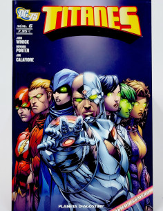 CÓMIC DE KIOSCO TITANES 6 DC PLANETA DEAGOSTINI GRAPA