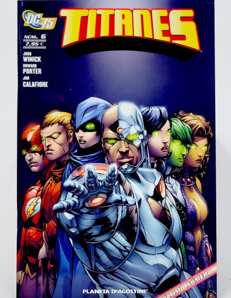 CÓMIC DE KIOSCO TITANES 6 DC PLANETA DEAGOSTINI GRAPA