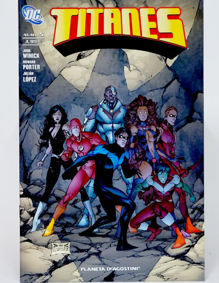 CÓMIC DE KIOSCO TITANES 5 DC PLANETA DEAGOSTINI GRAPA