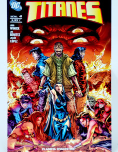 CÓMIC DE KIOSCO TITANES 4 DC PLANETA DEAGOSTINI GRAPA