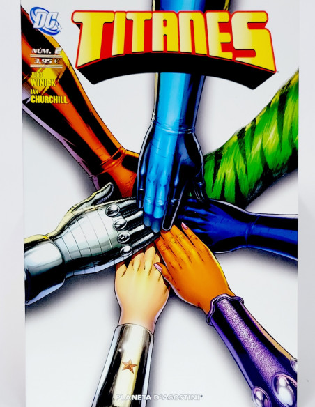 CÓMIC DE KIOSCO TITANES 2 DC PLANETA DEAGOSTINI GRAPA