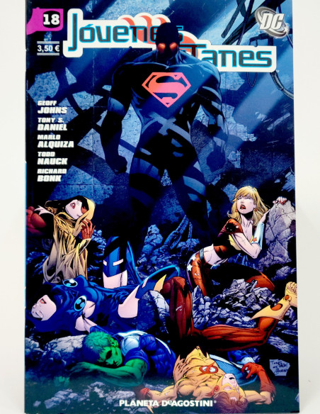 CÓMIC DE KIOSCO JOVENES TITANES 18 DC PLANETA DEAGOSTINI GRAPA
