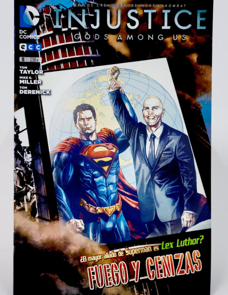CÓMIC DE KIOSCO INJUSTICE GODS AMONG US 8 DC ECC GRAPA