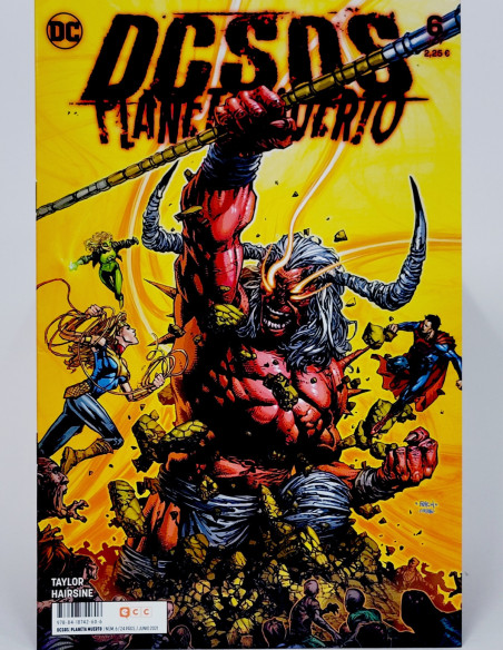 CÓMIC DE KIOSCO DC SOS PLANETA MUERTO 6 DC ECC GRAPA