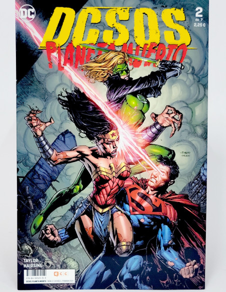 CÓMIC DE KIOSCO DC SOS PLANETA MUERTO 2 DC ECC GRAPA