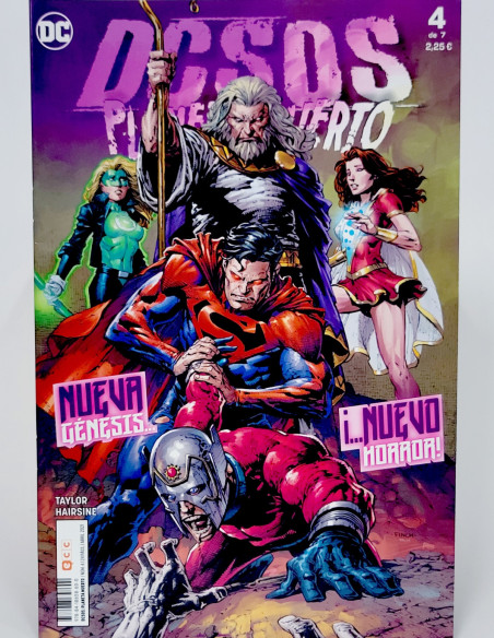 CÓMIC DE KIOSCO DC SOS PLANETA MUERTO 4 DC ECC GRAPA